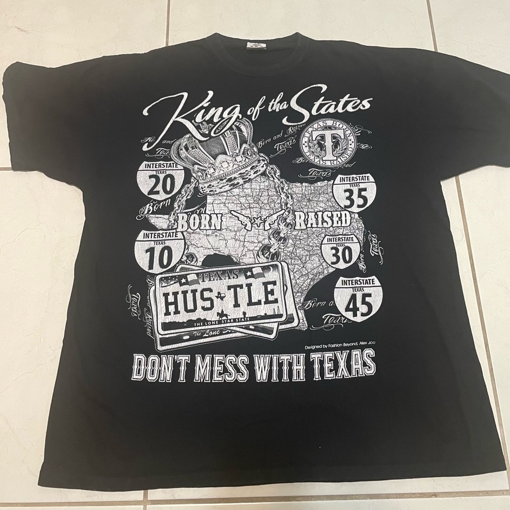 Screwed Up Click Texas Boyz Vtg Y2K XXXXL T-Shirt DJ Screw Hustle Dirty South TX